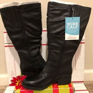 Bare traps wide calf riding boots new sz 8